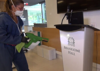 Branksome Hall uses AEGIS Microbe Shield to Protect High Touch Areas